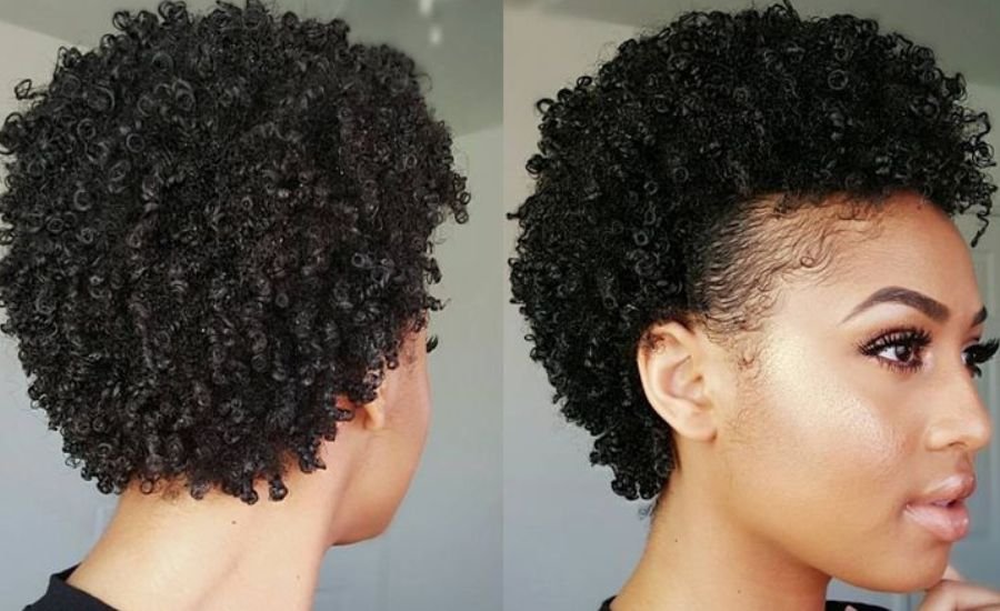 black short hair styles natural