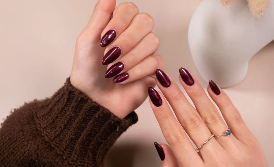 simple classy winter nails